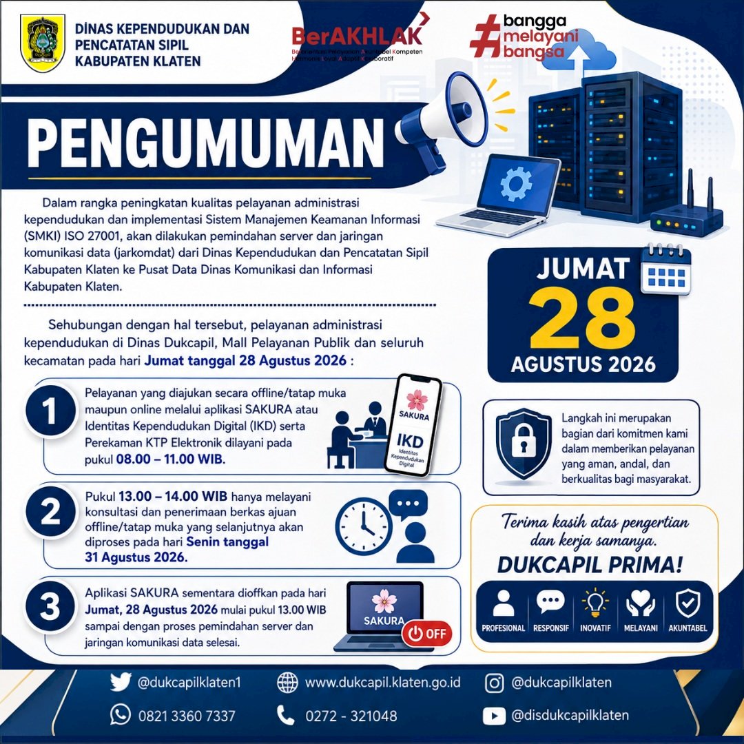 PENGUMUMAN
