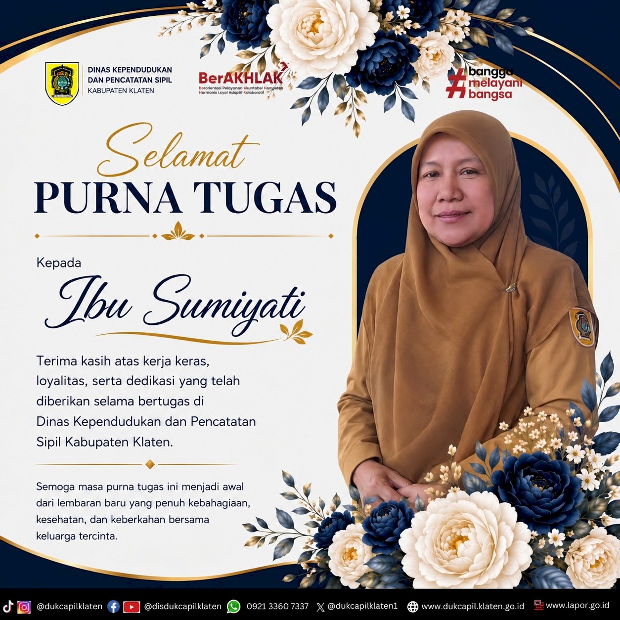 Selamat Purna Tugas, Ibu Sumiyati! Terima Kasih atas Pengabdianmu