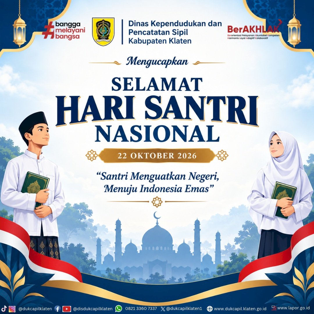 SELAMAT HARI SANTRI NASIONAL 2026